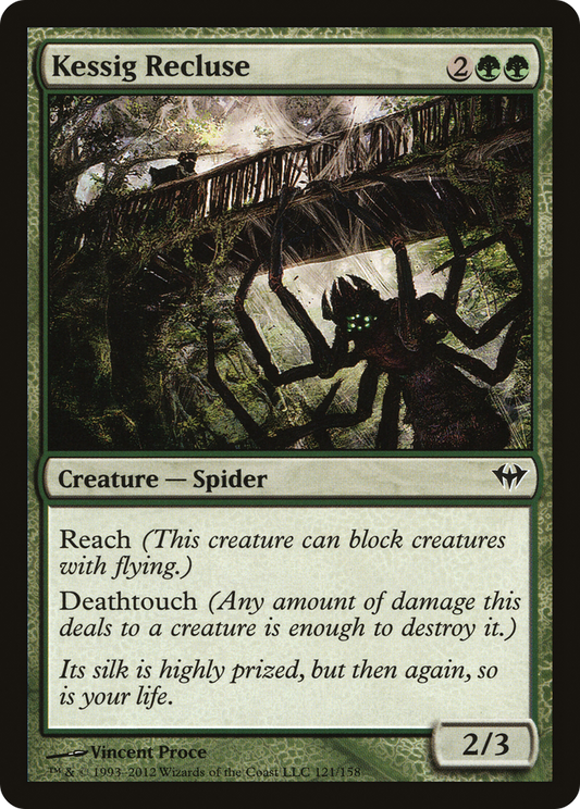 Kessig Recluse [Dark Ascension] Foil