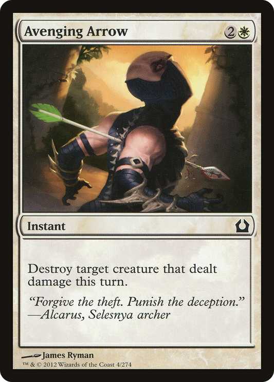Avenging Arrow [Return to Ravnica] Foil