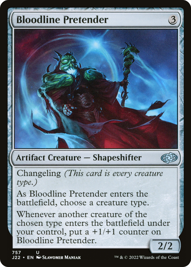 Bloodline Pretender [Jumpstart 2022] | Silver Goblin