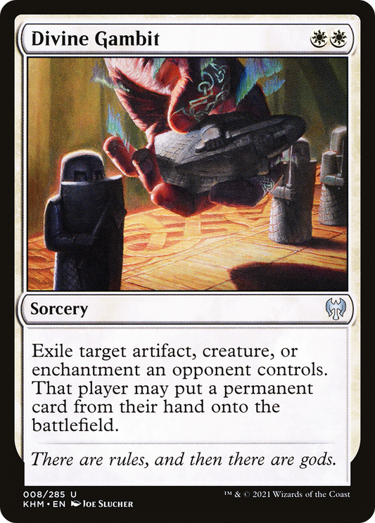 Divine Gambit [Kaldheim] Foil