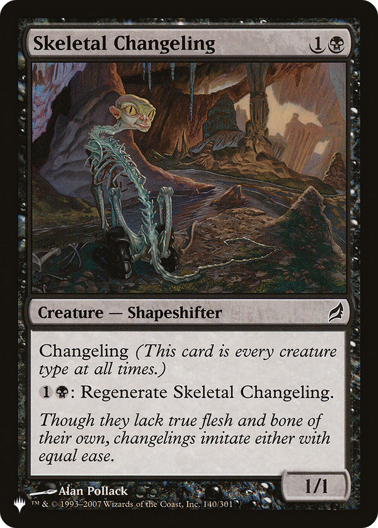 Skeletal Changeling [The List Reprints] | Silver Goblin