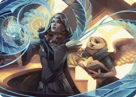 Personal Tutor Art Card [Commander Masters Art Series] | Silver Goblin