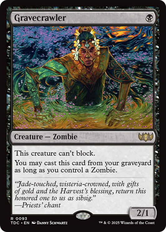 Gravecrawler (093) - Commander: Tarkir: Dragonstorm