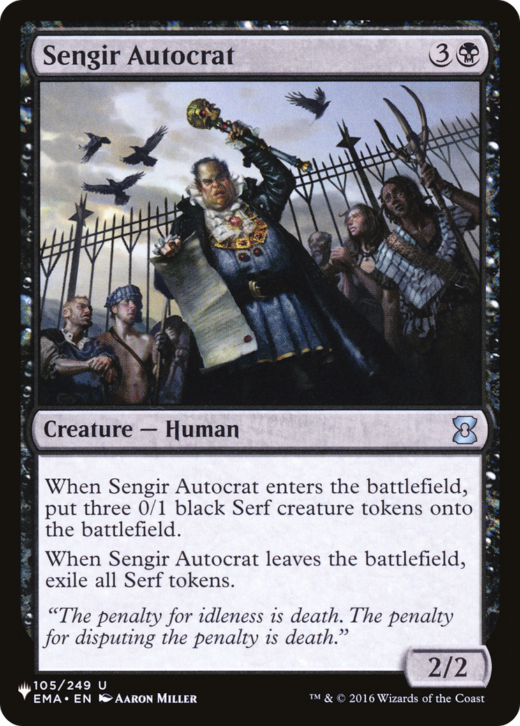 Sengir Autocrat (EMA-105)