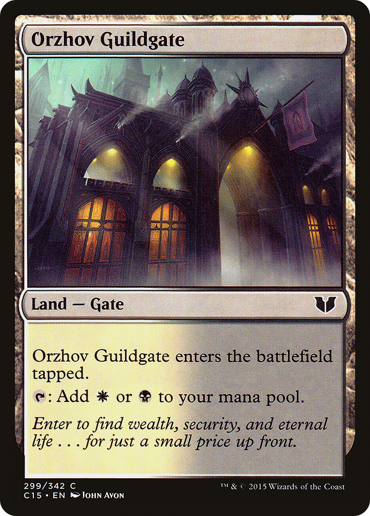 Orzhov Guildgate (299) - Commander 2015