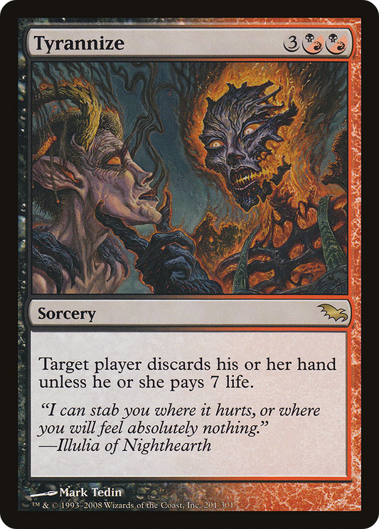 Tyrannize [Shadowmoor] Foil