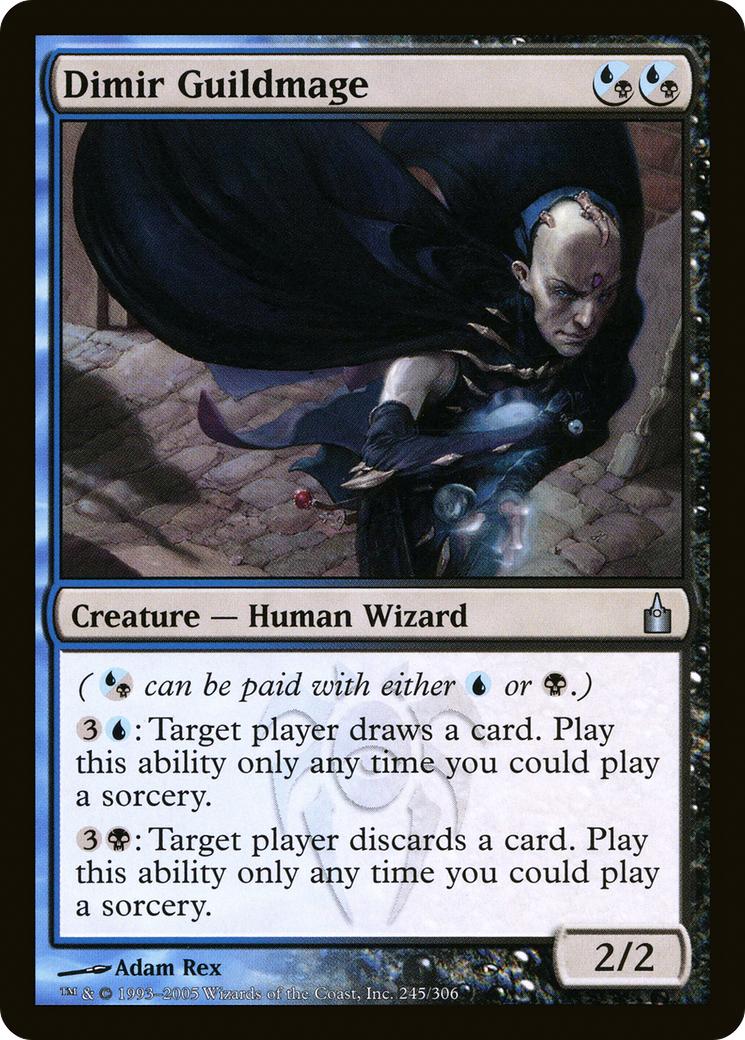 Dimir Guildmage [Ravnica: City of Guilds] Foil