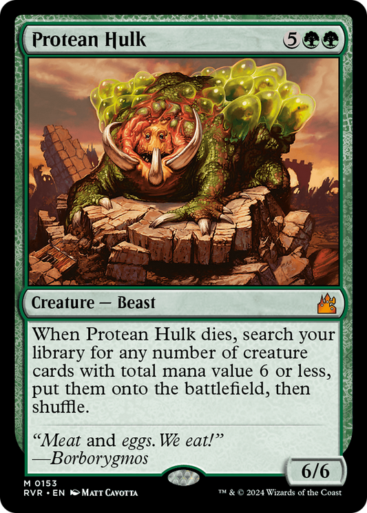 Protean Hulk [Ravnica Remastered] Foil