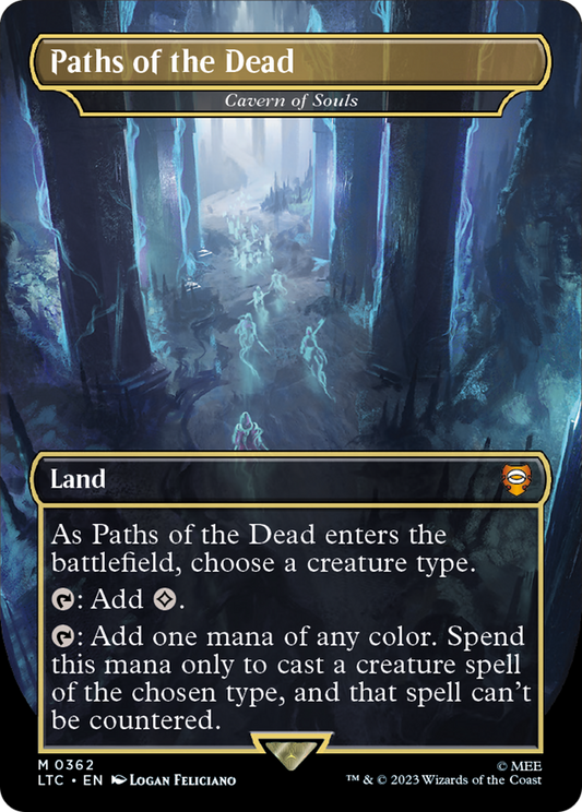Paths of the Dead - Cavern of Souls [The Lord of the Rings: Tales of Middle-Earth Commander] Foil