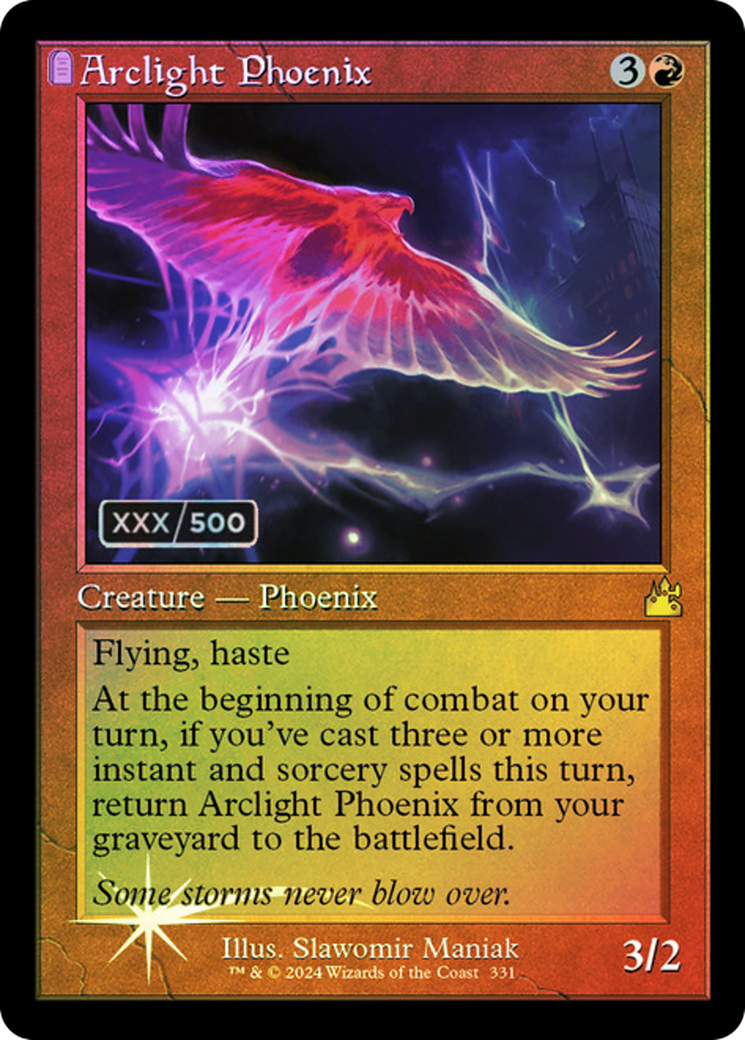 Arclight Phoenix (Retro) (Serialized) [Ravnica Remastered] | Silver Goblin