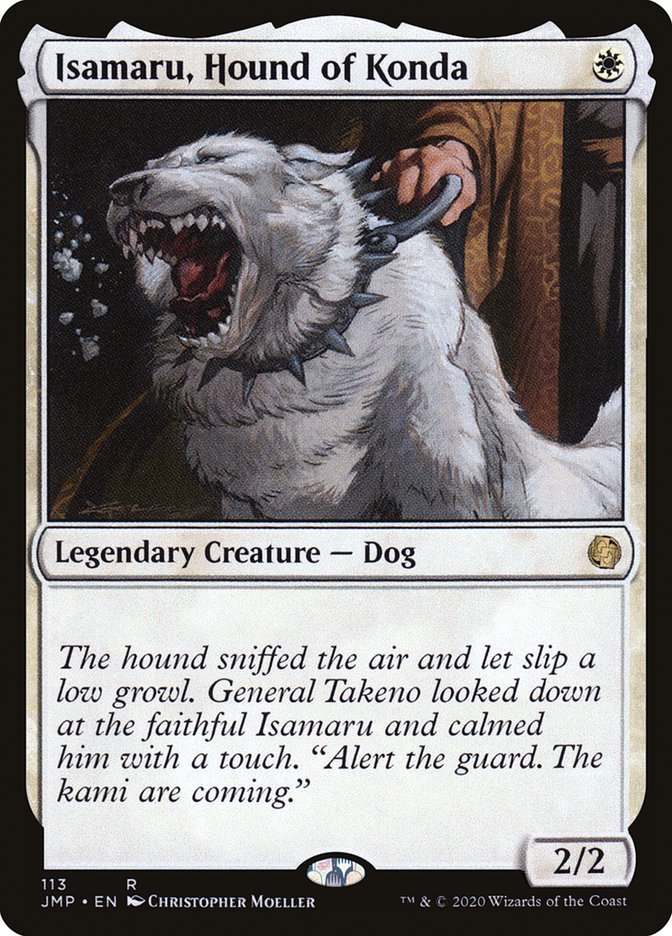 Isamaru, Hound of Konda [Jumpstart] | Silver Goblin