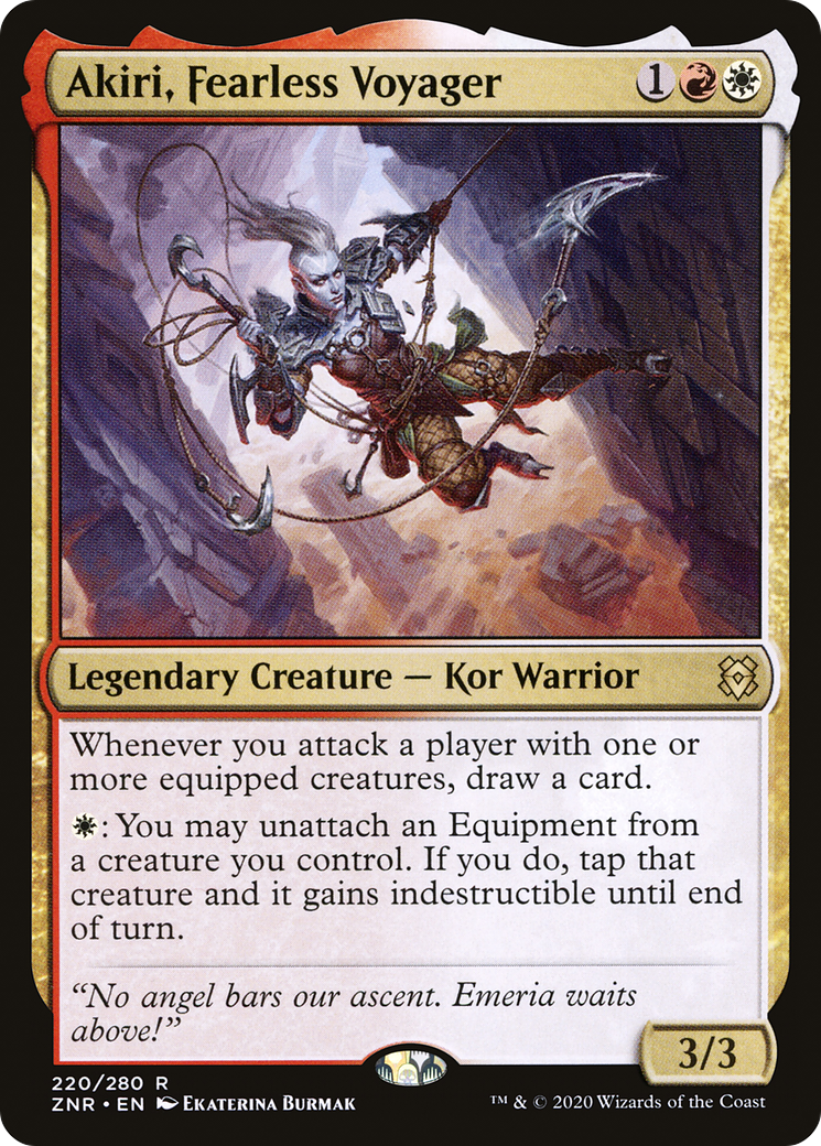 Akiri, Fearless Voyager [Zendikar Rising] | Silver Goblin