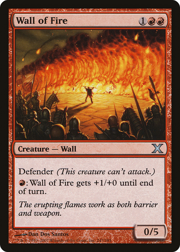 Wall of Fire (247) - Tenth Edition