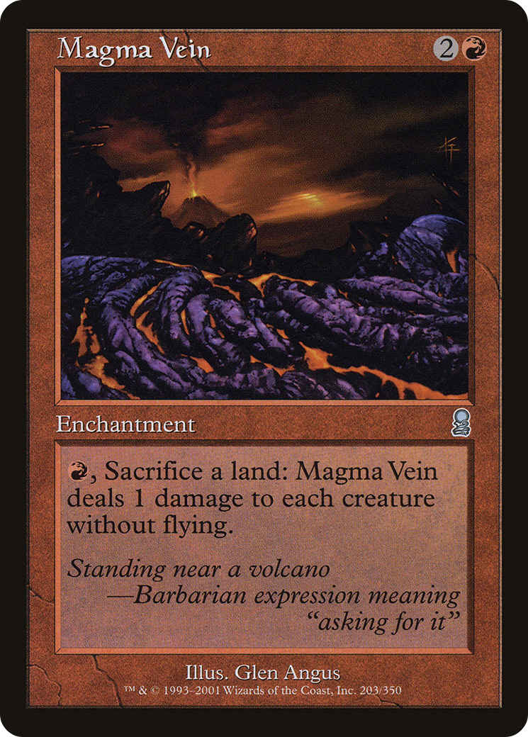 Magma Vein [Odyssey] Foil