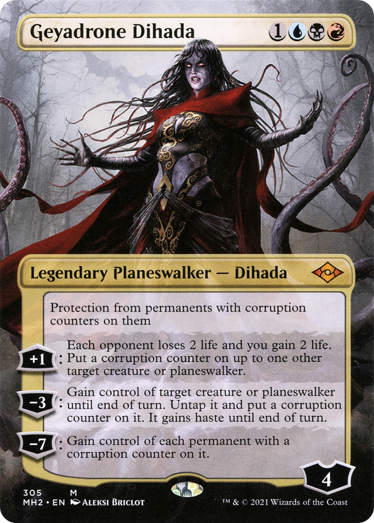 Geyadrone Dihada (Borderless) [Modern Horizons 2] Foil