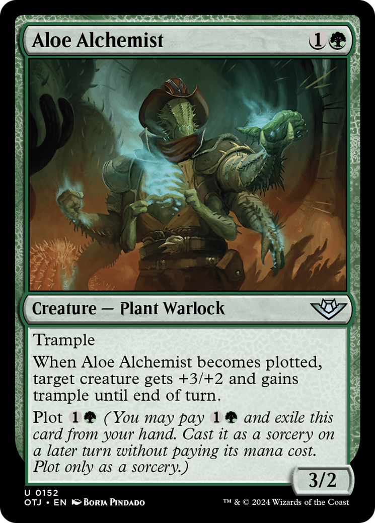 Aloe Alchemist [Outlaws of Thunder Junction] | Silver Goblin