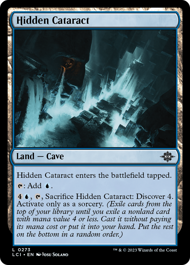 Hidden Cataract [The Lost Caverns of Ixalan] Foil
