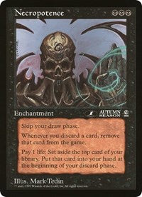 Necropotence (Oversized) [Oversize Cards] | Silver Goblin