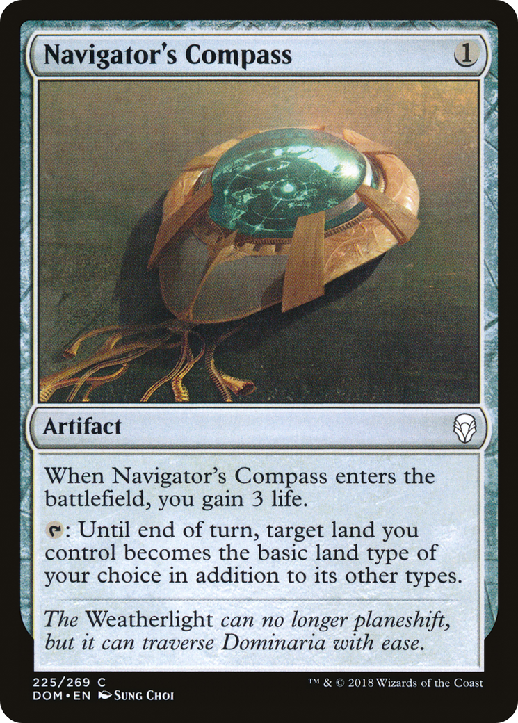 Navigator's Compass [Dominaria] | Silver Goblin