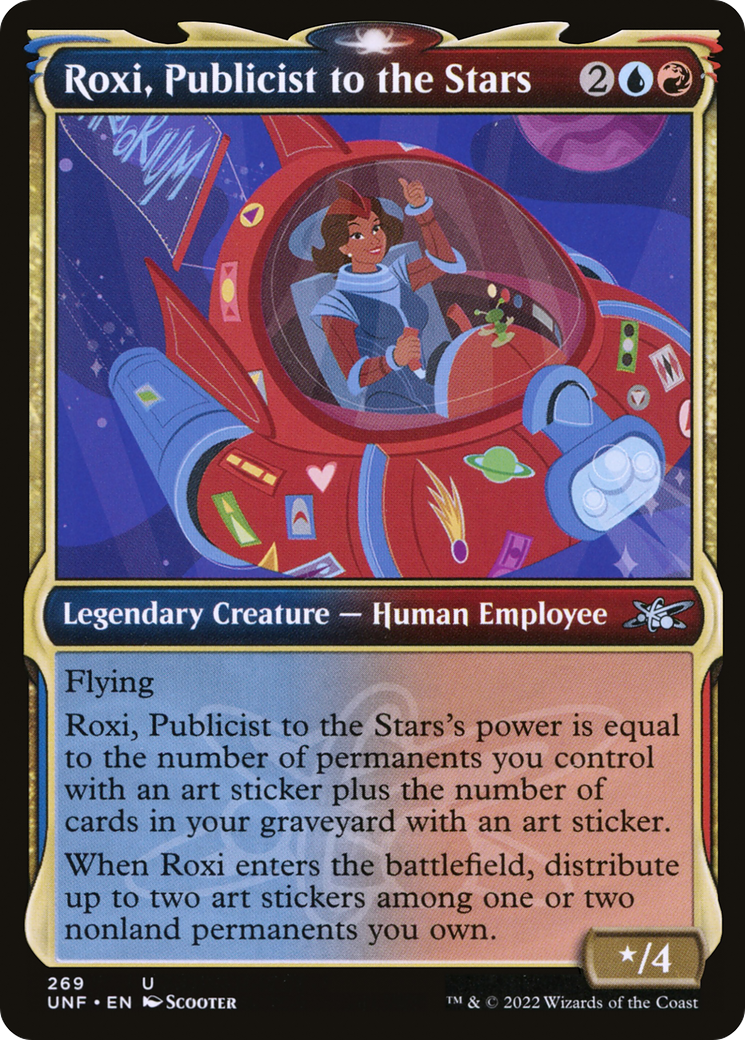 Roxi, Publicist to the Stars (Showcase) (269) Foil - Unfinity