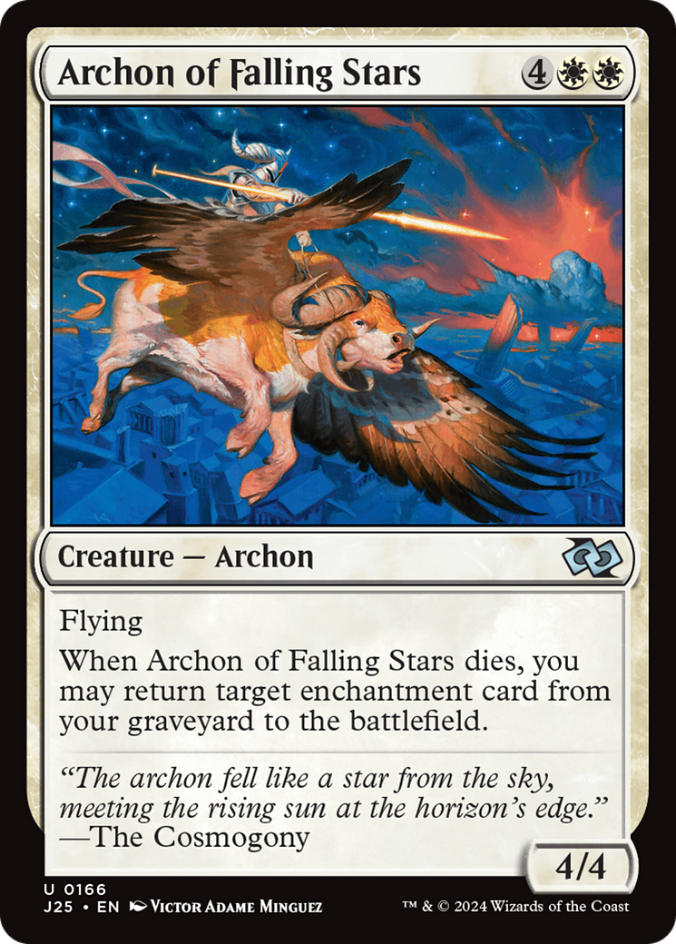 Archon of Falling Stars [Foundations Jumpstart] | Silver Goblin