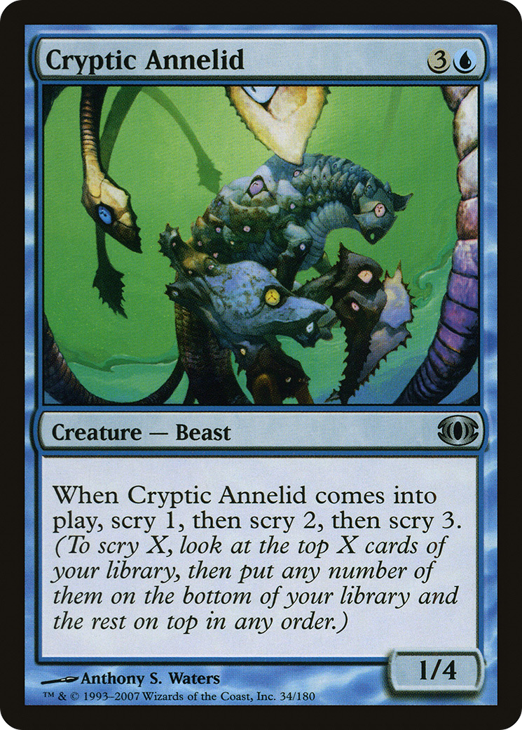 Cryptic Annelid [Future Sight] Foil