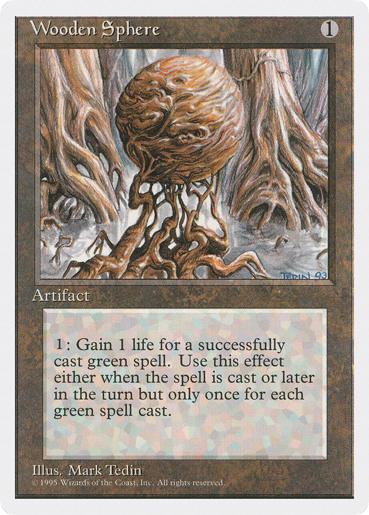 Wooden Sphere [Fourth Edition] | Silver Goblin