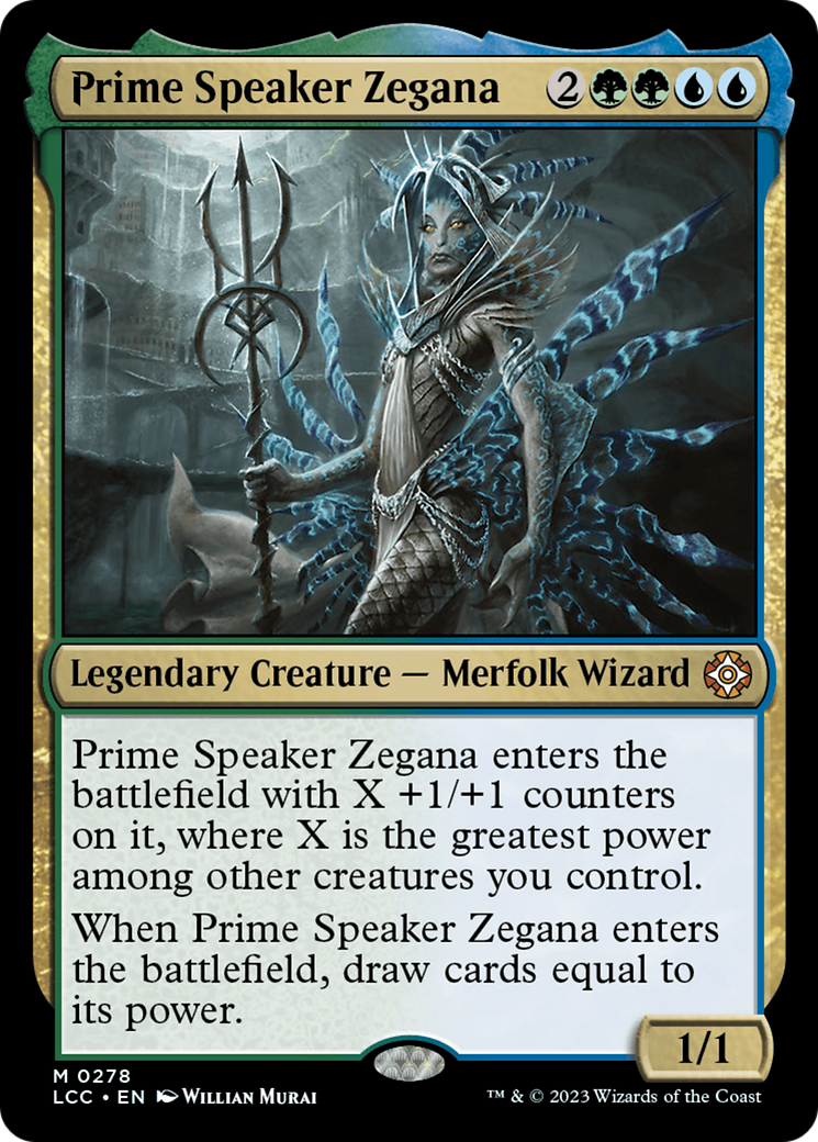 Prime Speaker Zegana [The Lost Caverns of Ixalan Commander] | Silver Goblin