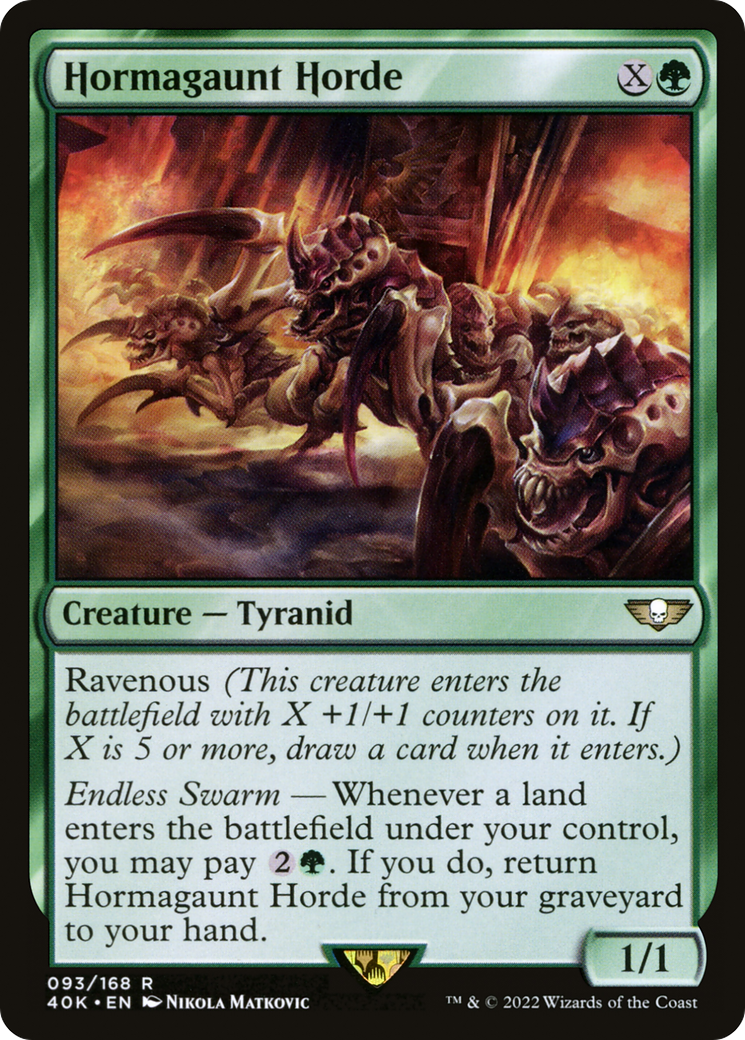 Hormagaunt Horde (093) - Warhammer 40,000 Commander