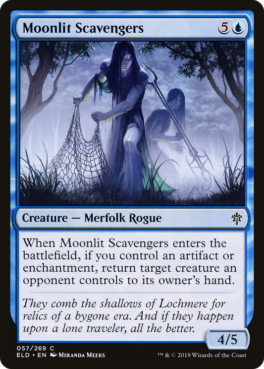 Moonlit Scavengers [Throne of Eldraine] Foil