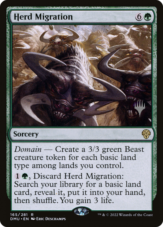 Herd Migration (Promo Pack) [Dominaria United Promos] Foil