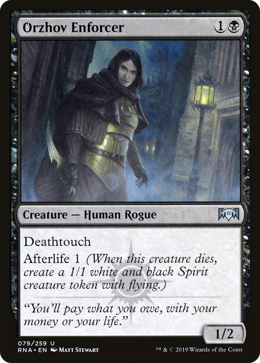 Orzhov Enforcer [Ravnica Allegiance] Foil