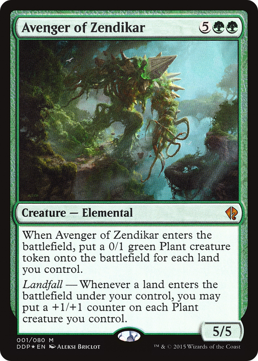 Avenger of Zendikar [Duel Decks: Zendikar vs. Eldrazi] Foil