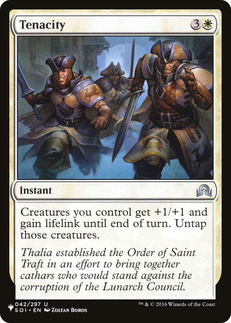 Tenacity [The List Reprints] | Silver Goblin