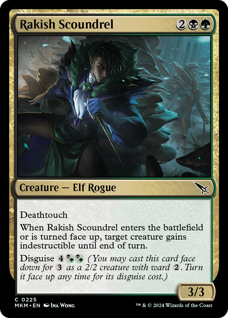Rakish Scoundrel [Murders at Karlov Manor] Foil