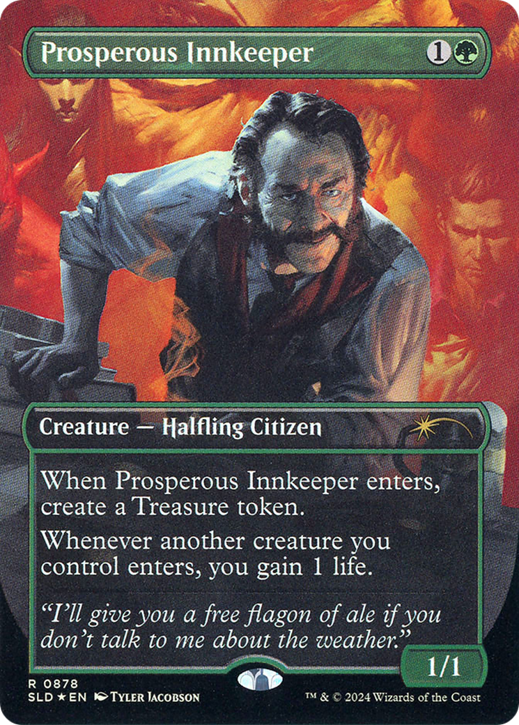 Prosperous Innkeeper (Rainbow Foil) [Secret Lair Drop Series]