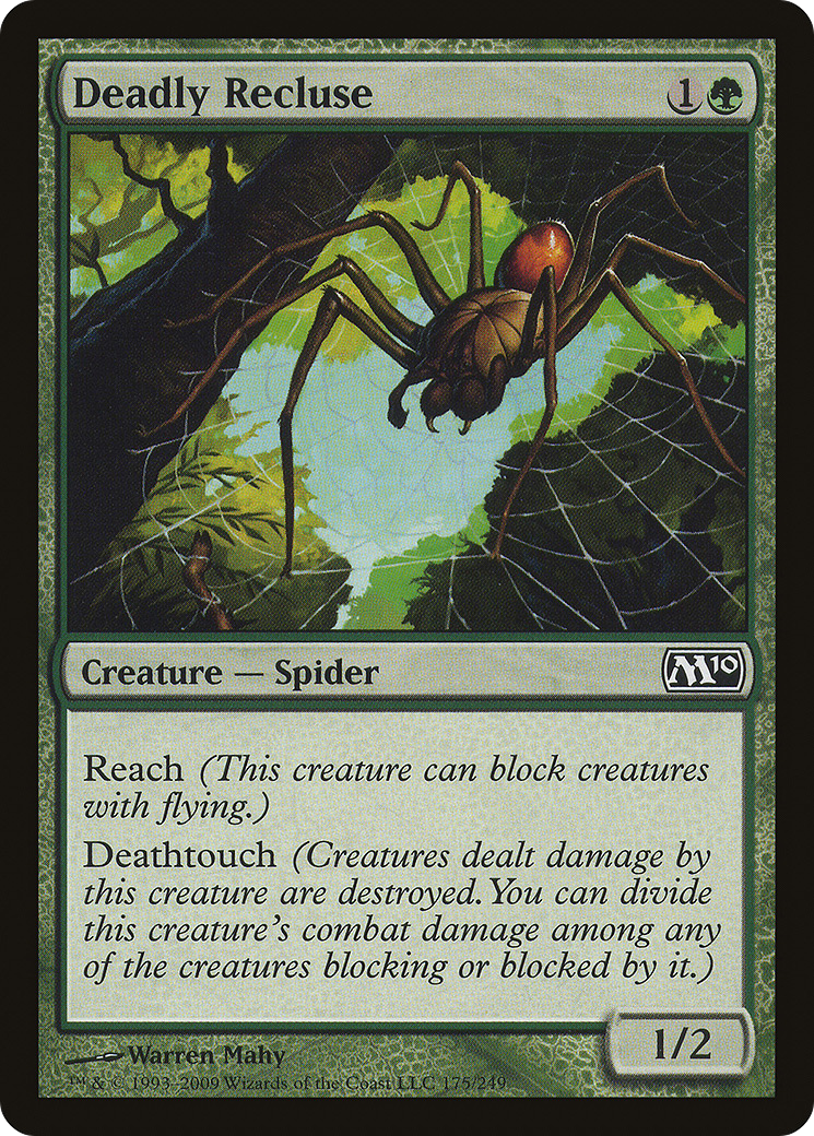 Deadly Recluse [Magic 2010] Foil