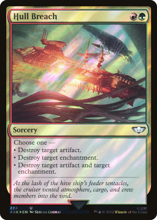 Hull Breach (Surge Foil) [Warhammer 40,000]