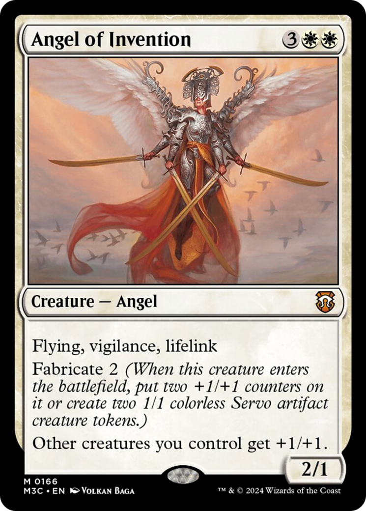 Angel of Invention (Ripple Foil) [Modern Horizons 3 Commander] | Silver Goblin