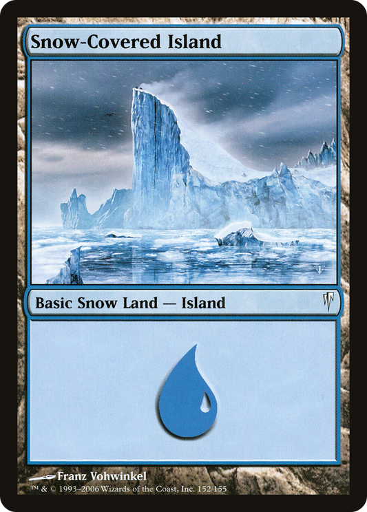 Snow-Covered Island [Coldsnap] Foil