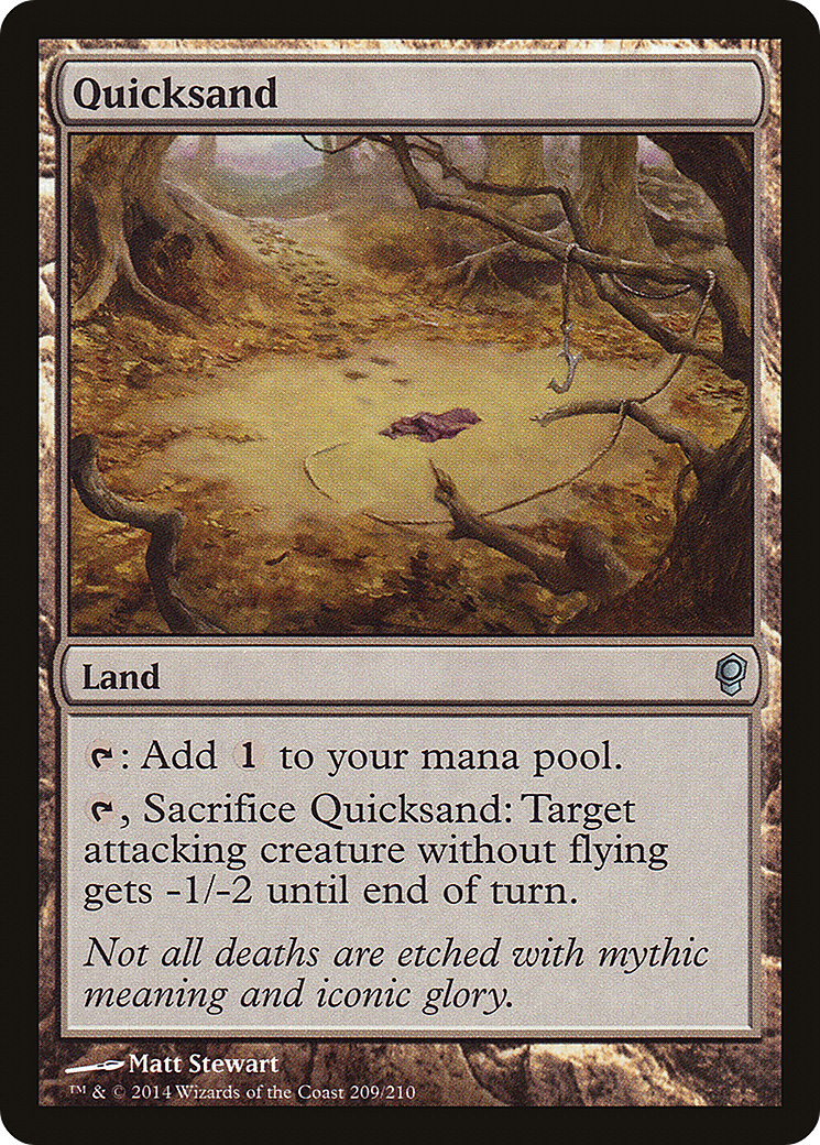 Quicksand [Conspiracy] Foil