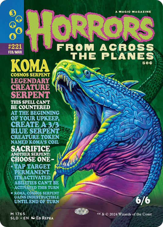 Koma, Cosmos Serpent(Borderless) (1765)