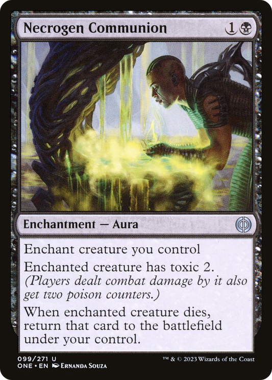 Necrogen Communion [Phyrexia: All Will Be One] Foil