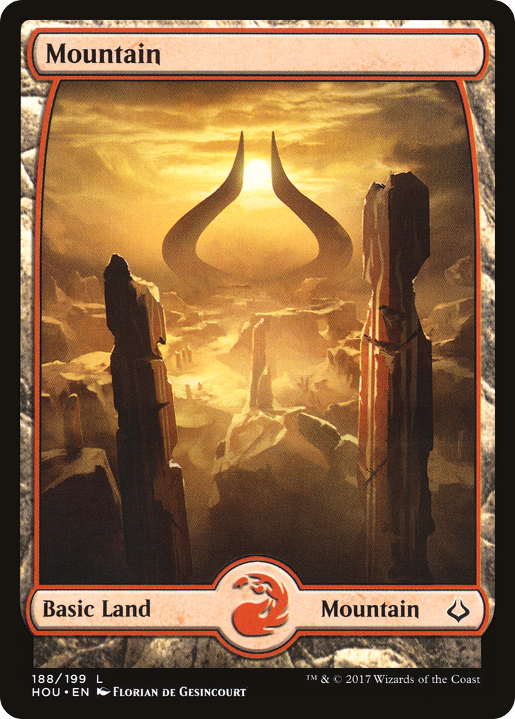 Mountain (188) [Hour of Devastation] Foil