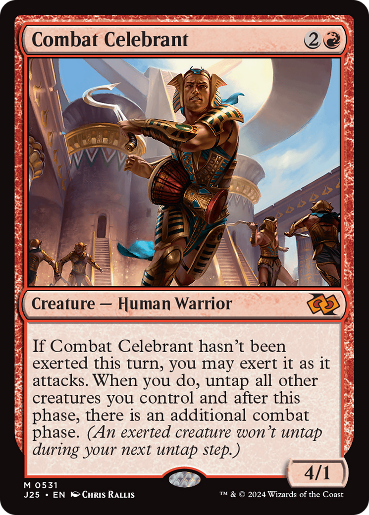 Combat Celebrant [Foundations Jumpstart] | Silver Goblin