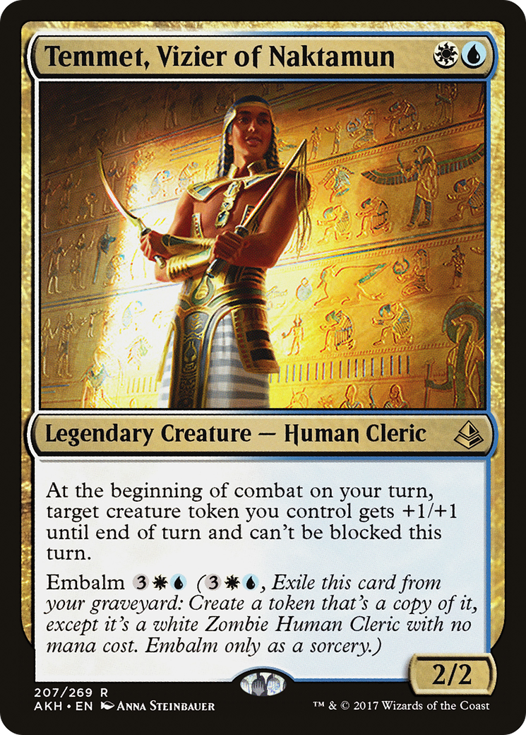 Temmet, Vizier of Naktamun (207) Foil - Amonkhet
