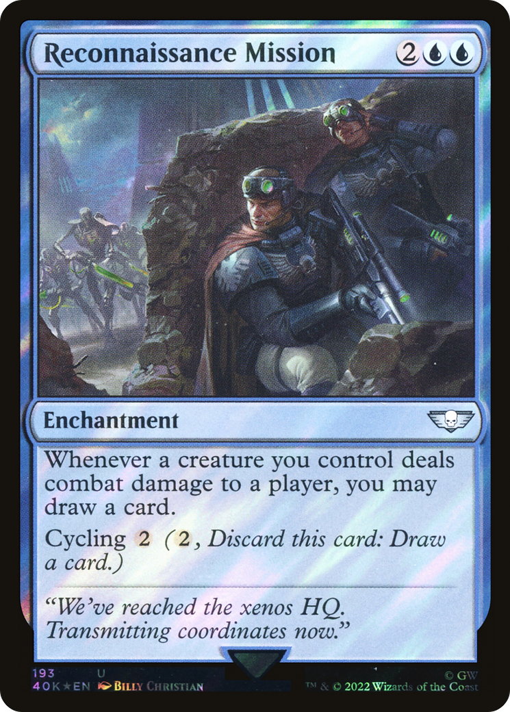 Reconnaissance Mission (Surge Foil) [Warhammer 40,000]