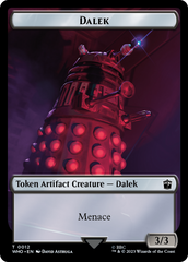 Alien Angel // Dalek Double-Sided Token [Doctor Who Tokens] | Silver Goblin