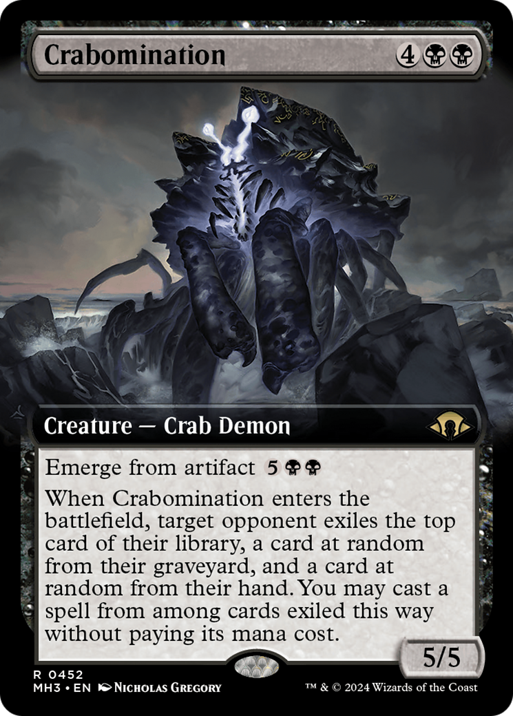 Crabomination (Extended Art) [Modern Horizons 3] | Silver Goblin