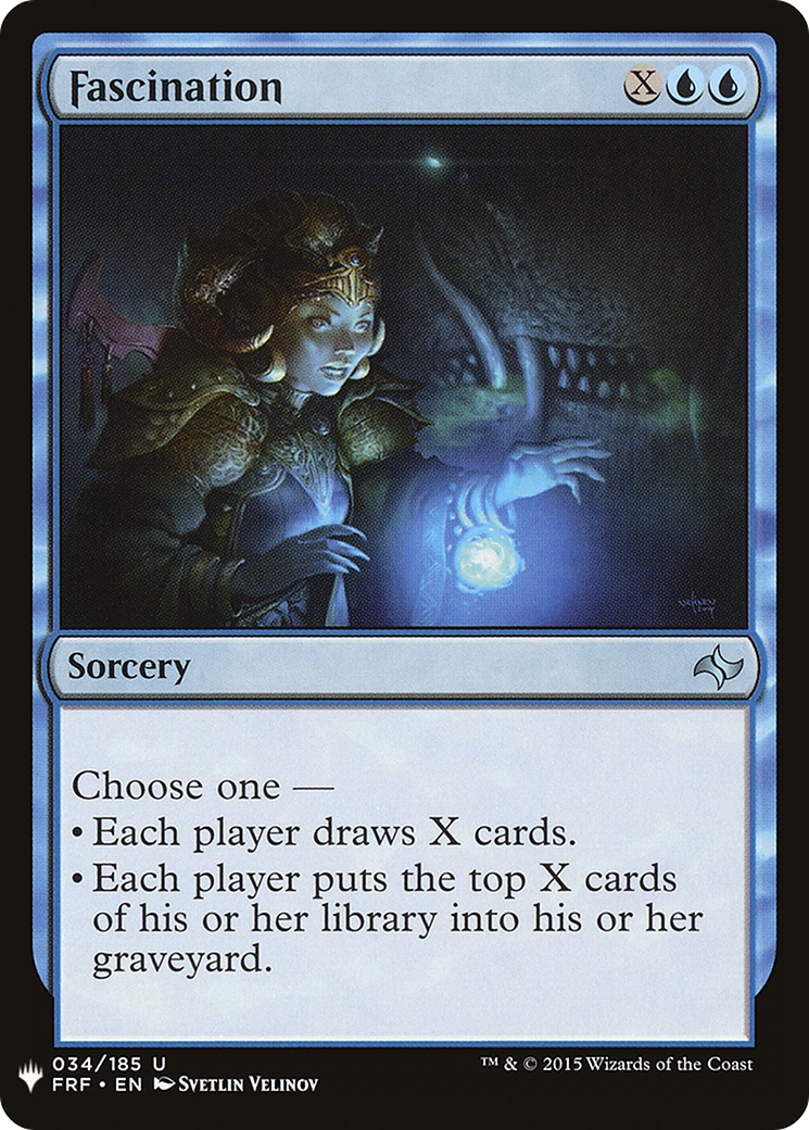 Fascination (FRF-34) - The List